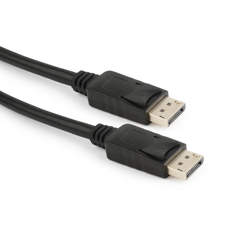 Кабель DisplayPort Cablexpert CC-DP2-6, v1.2, 1.8м, черный, экран, пакет от компании Магазин Дэмакс - фото 1