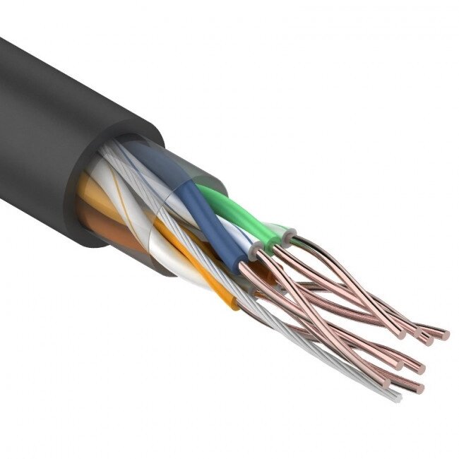 Кабель UTP 4PR 24AWG CAT5e OUTDOOR СмартКип (Уличная медь) от компании Магазин Дэмакс - фото 1