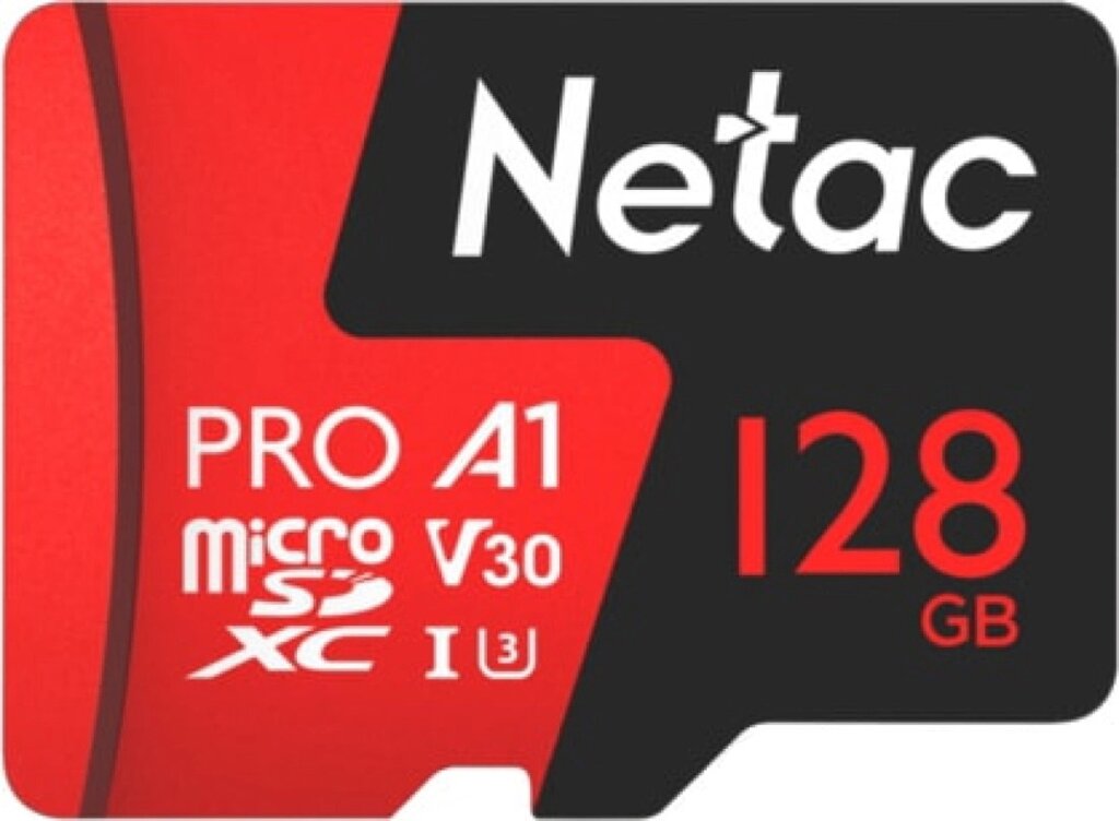 Карта памяти MicroSDXC 128GB Class 10 UHS-I (U3) (c адаптером) Netac Extreme Pro от компании Магазин Дэмакс - фото 1