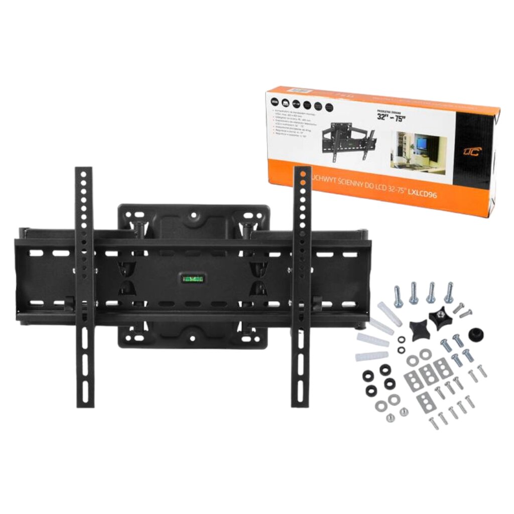 Кронштейн для телевизоров 32-75" поворотно-наклонное 2 рамы LXLCD96 от компании Магазин Дэмакс - фото 1