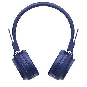 Наушники беспроводные Bluetooth HOCO W25 Синие