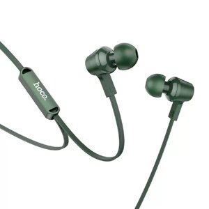 Наушники с микрофоном HOCO M86 (1.2м) Зеленые