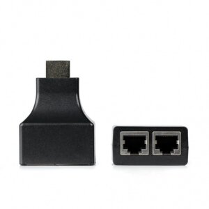 Переходник - Адаптер для передачи HDMI сигнала по витой паре UTP 5e/6, до 30 м. (компл. 2 адаптера)