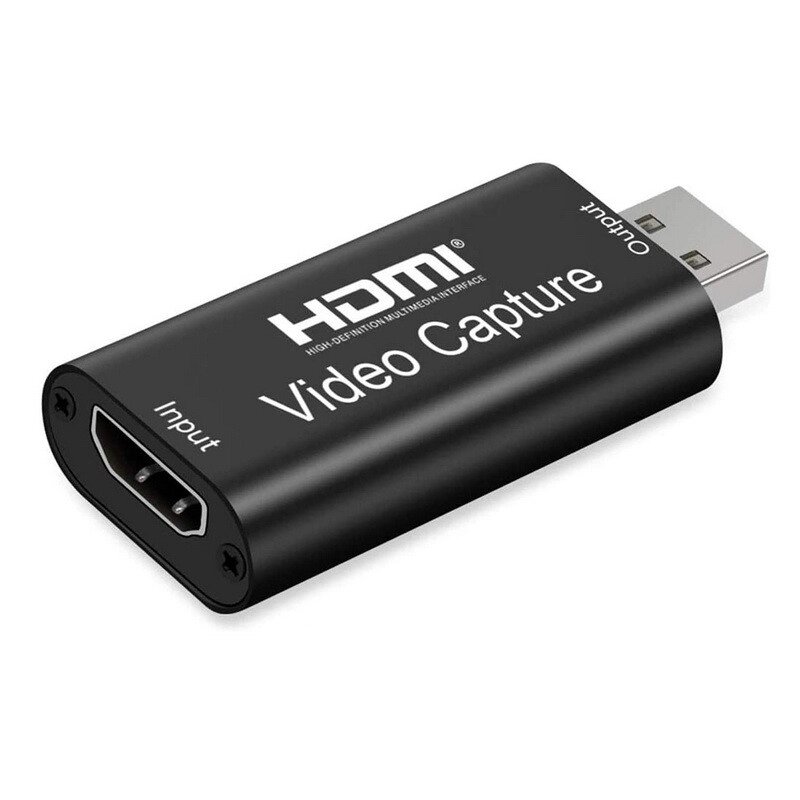 Переходник конвертер HDMI на USB (карта видеозахвата) от компании Магазин Дэмакс - фото 1