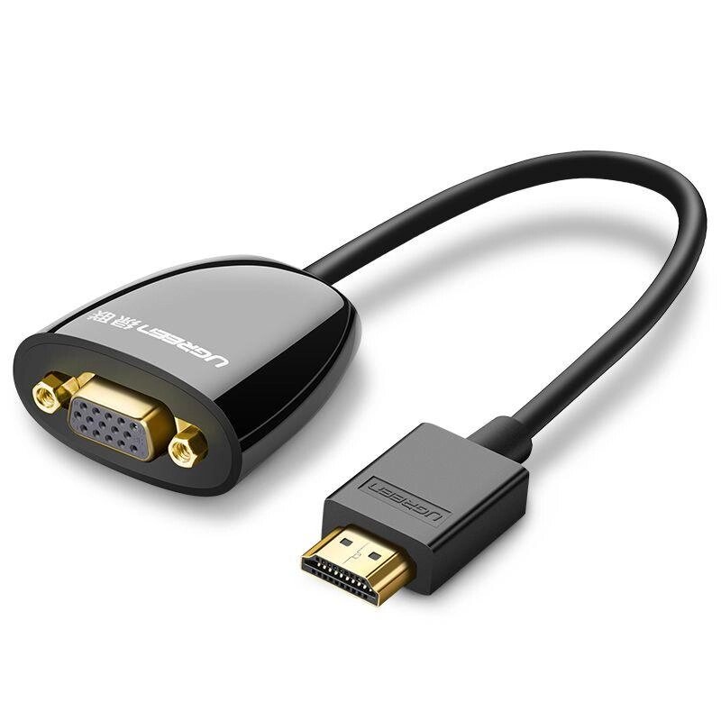 Переходник конвертер HDMI - VGA UGREEN MM105-40253 от компании Магазин Дэмакс - фото 1