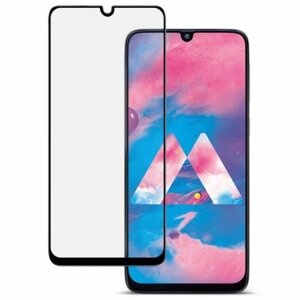 Защитное стекло Samsung A50 (Черное) с полной проклейкой EXPERTS FULL SCREEN GLASS 9D