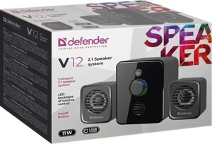 Акустическая система 2.1 Defender V12 (11W, питание от USB )