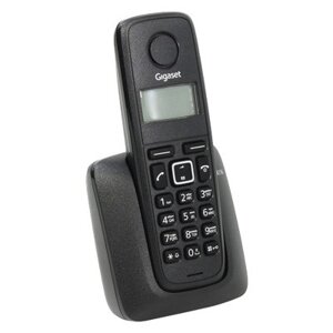 Радиотелефон Dect Gigaset A116 RUS, АОН, черный