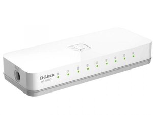 Сетевой коммутатор (свитч) D-LINK DES-1008C/B1A, 8 портов, Ethernet 10/100 Мбит/сек