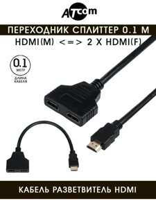 HDMI сплитер шт. HDMI - 2 гн. HDMI ATCOM AT0901