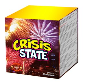 Батарея салютов 1.2" (30мм) НВ011236 Crisis state (36в/50сек)