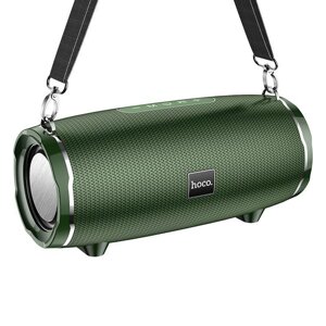 Портативная колонка Hoco HC5 Темно-зеленая (30W, BT 5.0, USB, AUX, TF, FM, TWS, 3600mAh)