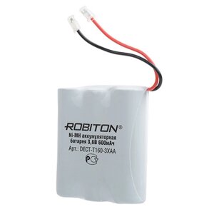 Аккумулятор к радио телефону NI-MH Robiton DECT-T160-3XAA 600 mAh