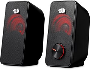 Акустическая система 2.0 Redragon Stentor (6W, пластик, подсветка, питание от USB)