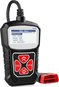 Сканер для автомобиля KONNWEI KW310 (OBD II)