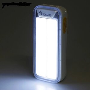 Фонарь кемпинговый с АКБ КОСМОС KOC118LED (10W COB LED, 4V 2A, зарядка от USB)