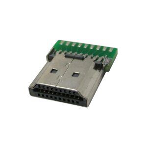 Разъем HDMI штекер на провод A M PCB (30737)