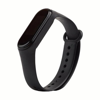 Ремешок для Mi Band 2 EXPERTS черный от компании Магазин Дэмакс - фото 1