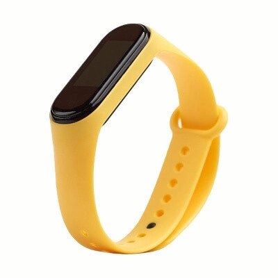 Ремешок для Mi Band 3/4 EXPERTS желтый