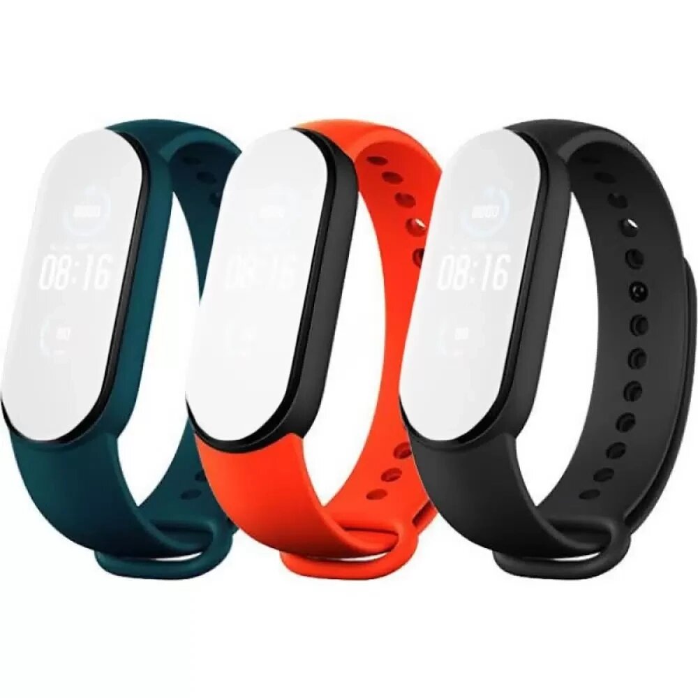 Ремешок для Mi band 5 Strap силиконовый от компании Магазин Дэмакс - фото 1