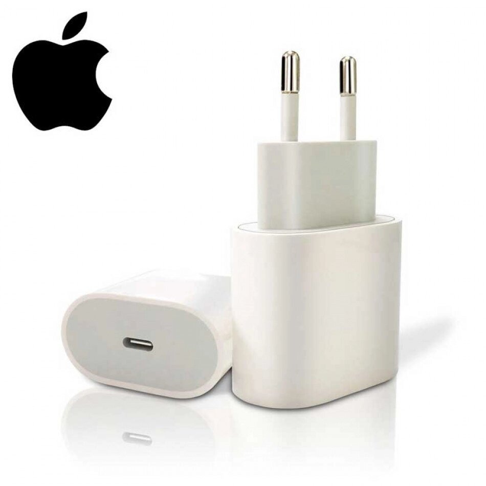 Сетевое зарядное устройство APPLE 20W USB-C MHJE3ZM/A от компании Магазин Дэмакс - фото 1