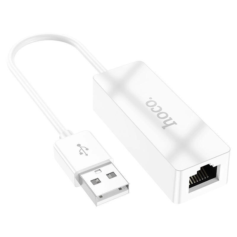 Сетевой адаптер USB Hoco UA22 от компании Магазин Дэмакс - фото 1