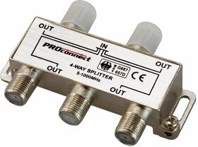 Spliter 4тv 5-1000 мгц proconnect 05-6023