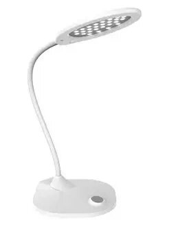 Светильник настольный светодиодный Ritmix LED-610 White 6Вт, 500лм, 6000К, 3ур. яркости, сенс. упр, USB от компании Магазин Дэмакс - фото 1