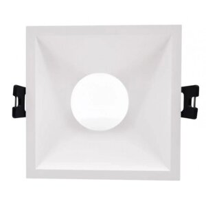 Светильник встраиваемый под лампу GU5.3/GU10 ULTRA LED F610 квадрат белый