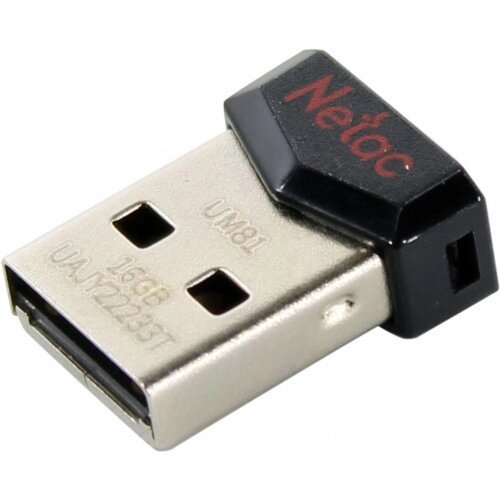 USB Flash накопитель 2.0 16GB Netac UM81 Ultra compact от компании Магазин Дэмакс - фото 1