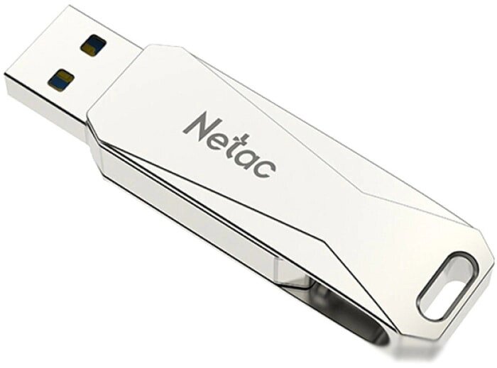 USB Flash накопитель 3.0 64GB Netac U782C Dual metall (USB+Type-C) от компании Магазин Дэмакс - фото 1