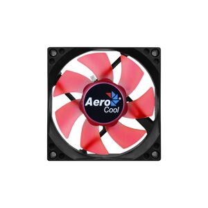 Вентилятор 80x80x25 Aerocool Motion 8 Red-3P, гидродинамический 3pin, красный (ACF1-MT10210. R1)