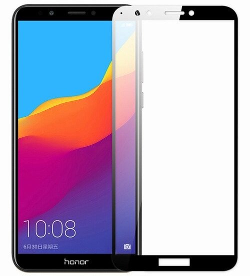 Защитное стекло Huawei Honor 7C PRO (Золотое) с полной проклейкой EXPERTS FULL SCREEN GLASS 9D от компании Магазин Дэмакс - фото 1