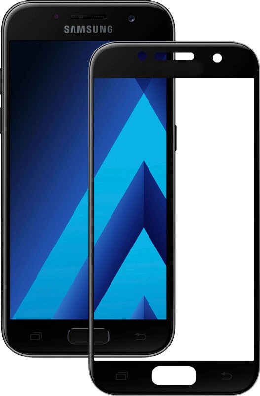 Защитное стекло Samsung A3 A320F (2017) (Белое) с полной проклейкой EXPERTS FULL SCREEN GLASS 9D от компании Магазин Дэмакс - фото 1