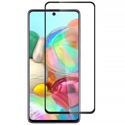 Защитное стекло Samsung A51 (Черное) с полной проклейкой EXPERTS FULL SCREEN GLASS 9D от компании Магазин Дэмакс - фото 1