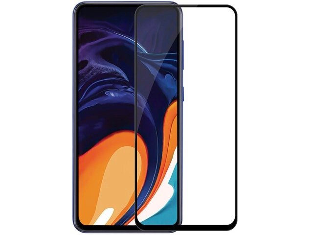 Защитное стекло Samsung A80 (Черное) с полной проклейкой EXPERTS FULL SCREEN GLASS 9D от компании Магазин Дэмакс - фото 1