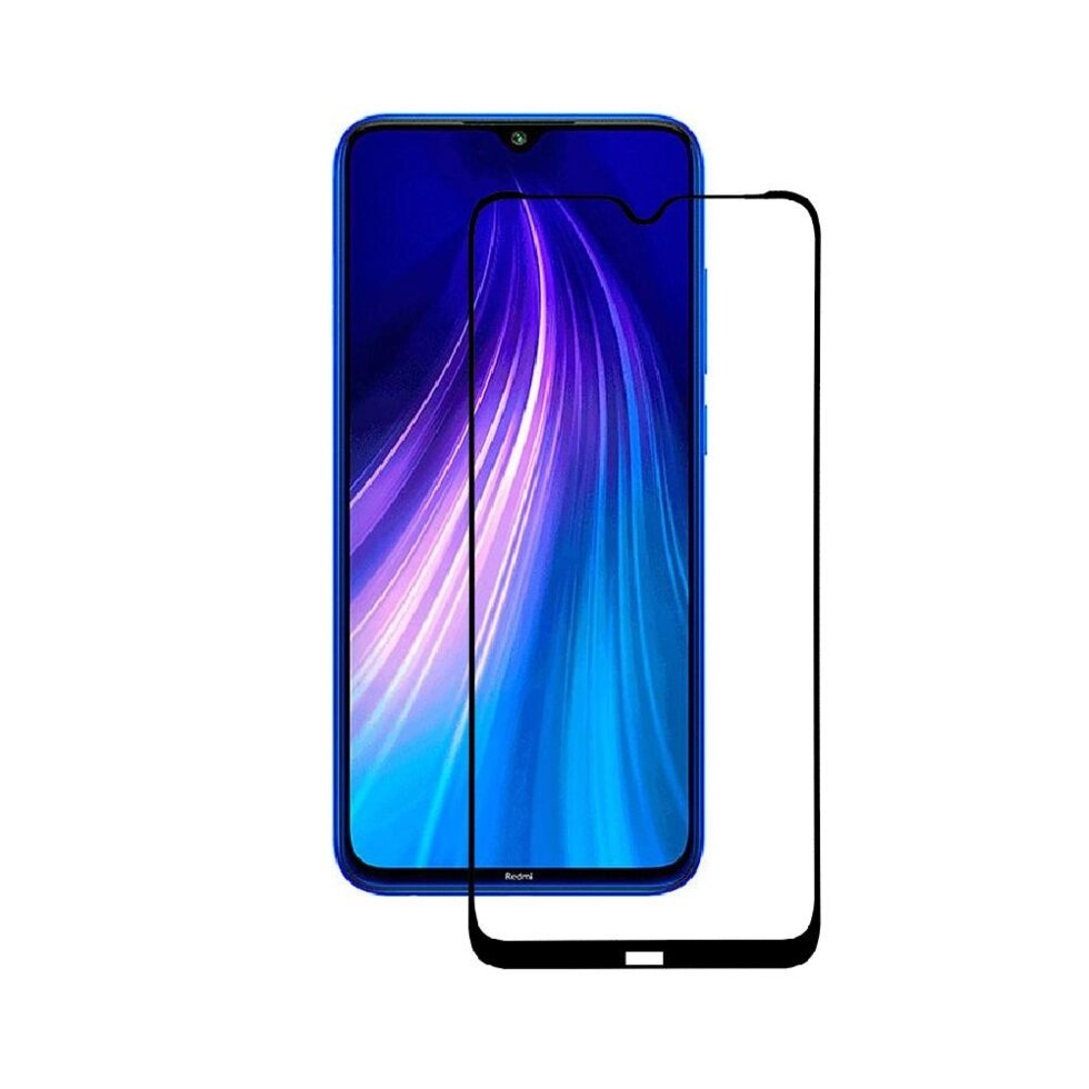 Защитное стекло Xiaomi Redmi Note 8 (Черное) с полной проклейкой EXPERTS FULL SCREEN GLASS 9D от компании Магазин Дэмакс - фото 1