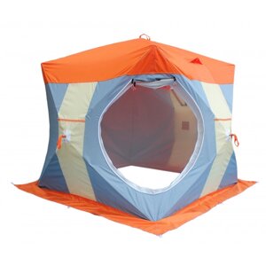 Палатка Люкс для зимней рыбалки Митек Нельма Куб-2 с внутренним тентом