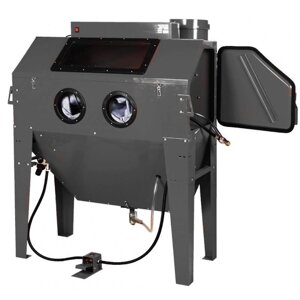 Пескоструйная камера Rock FORCE RF-SBC420 с электродвигателем для очистки воздуха (пневмо)