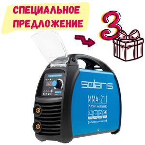 Инвертор сварочный SOLARIS MMA-211