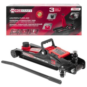 Домкрат FORCEKRAFT FK-TR8154 подкатной гидравлический низкопрофильный 3т