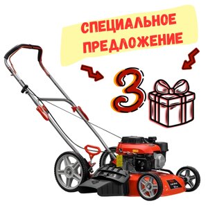 Газонокосилка бензиновая ECO LG-810 (4.0 л. с., шир. 51 см, ручной привод, мульчир., стальн. корпус, без травосб