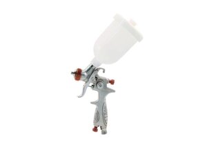 Миникраскопульт MINI JL887 HVLP 10(Mini JMJ87) (сопло 1,0мм, верхний пластиковый бачок 0,125 л, давл. 2,0 бар,