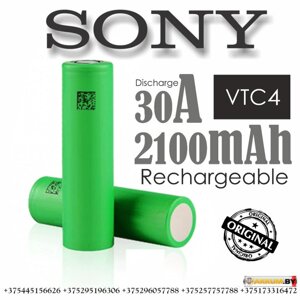 Аккумулятор li-ion Sony US18650VTC4 (2000mAh, 30А)