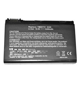 Аккумуляторная батарея TM00741 для ноутбука Acer Extensa 5120, 17548, 5210, 5220, 5230