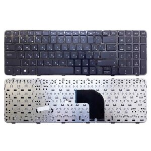 Клавиатура для ноутбука HP Pavilion G6-2000 (чёрная с рамкой) RU