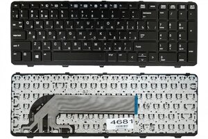 Клавиатура для ноутбука HP ProBook 450 G1, 450 G2, 455 G1, 455 G2, 470 G1 с рамкой BLACK