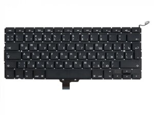 Клавиатура [маркировка клавиатуры] для ноутбука Apple Macbook 13" A1278 Black, US (RU) б. у.