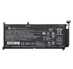 Оригинальная аккумуляторная батарея LP03XL для ноутбука HP Envy 15-ae015TX (N1V47PA), Envy 15-ae016TX (N1V48PA)