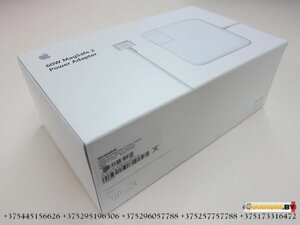 Оригинальное зарядное устройство Apple 16.5 3.65A 60w MagSafe 2 Европейская версия